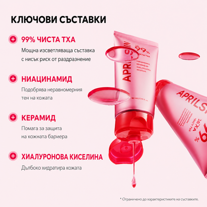 Aprilskin TXA Niacinamide 99% нощна маска - 80ml